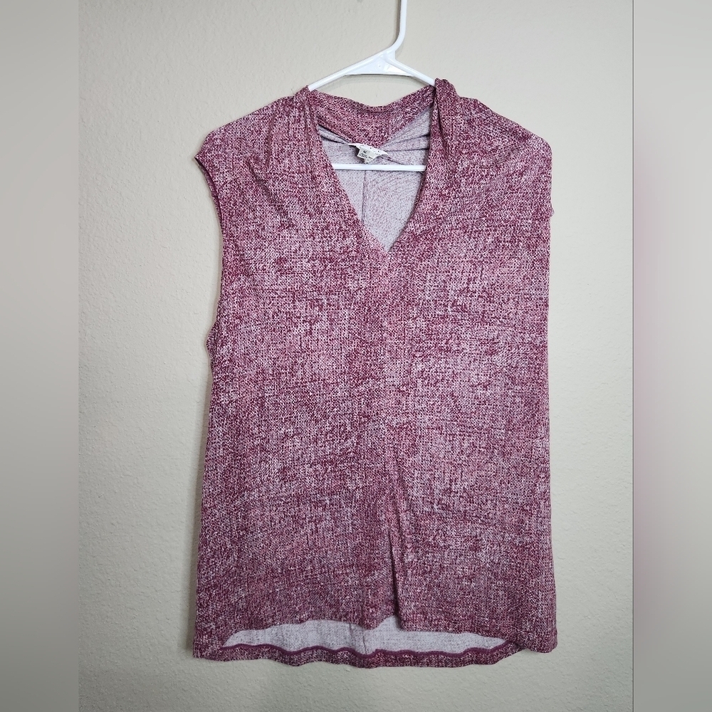 Cabi Sleeveless Vneck Blouse Top Size M